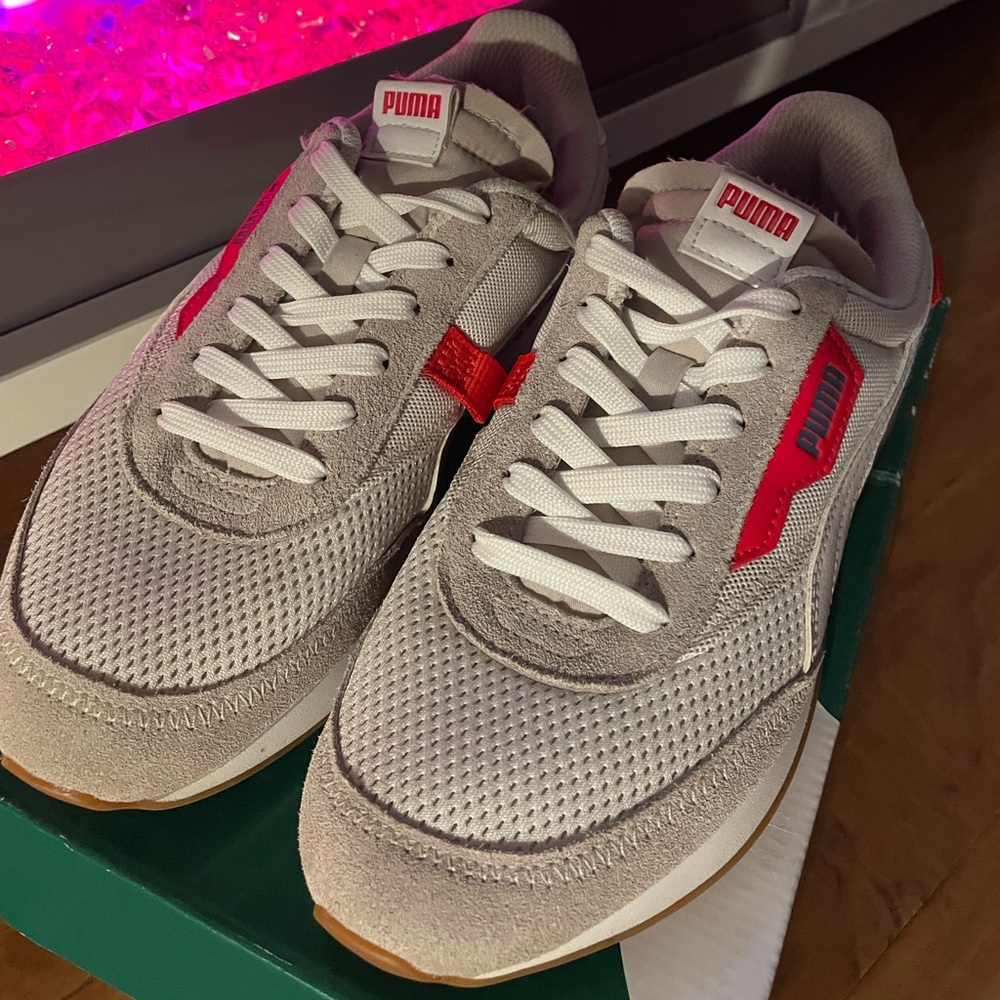 Puma Future Rider Stream On 'White Red - Picture 6 of 7